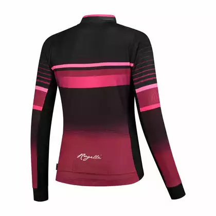 Rogelli Impress 010.191 Tricou de ciclism pentru femei Burgundy / roz