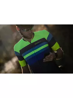 Rogelli PEAK 001.326 tricou de ciclism pentru bărbați Albastru / Fluor
