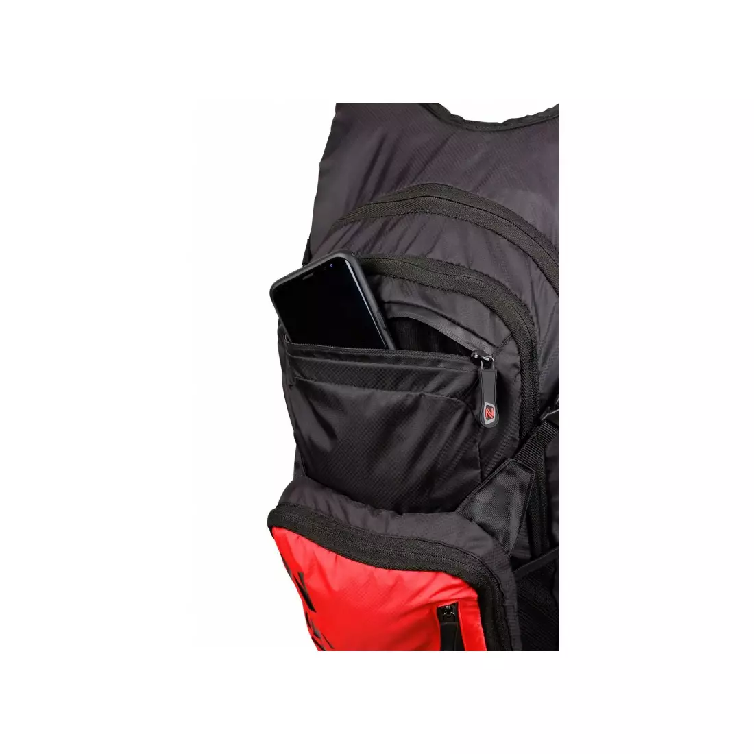 ZEFAL rucsac pentru biciclete cu sac de apă hydro enduro negru-roșu ZF-7165
