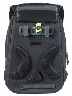 BASIL FLEX BACKPACK 17L, Rucsac pentru biciclete, poate fi atașat la portbagaj Hook-On System, negru BAS-17776