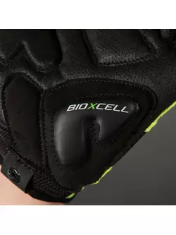 CHIBA mănuși de ciclism bioxcell negre 3060120