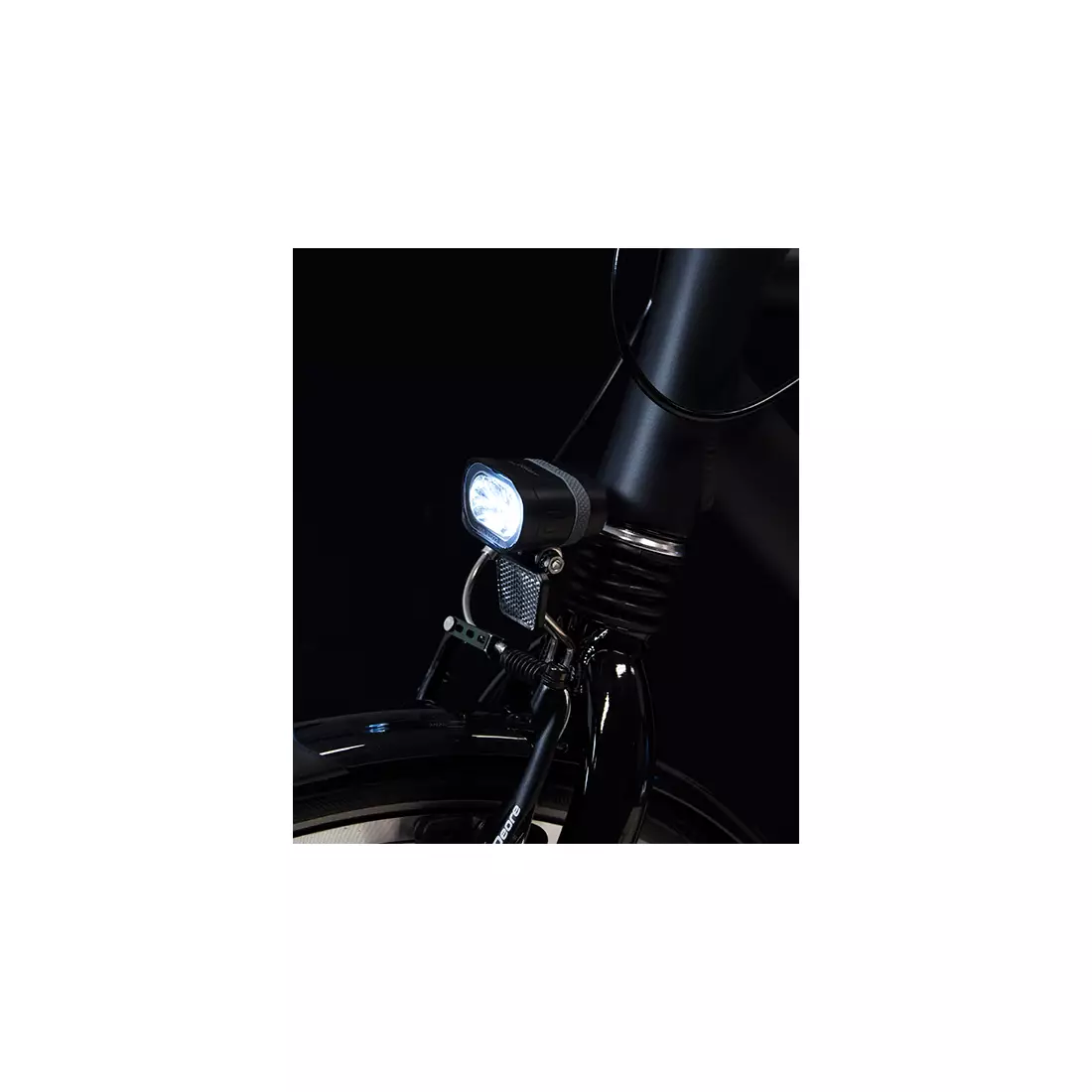 Lampă față de bicicletă SPANNINGA AXENDO 40 XDAS 40 lux/200 lumeni sub dynamo SNG-H635018