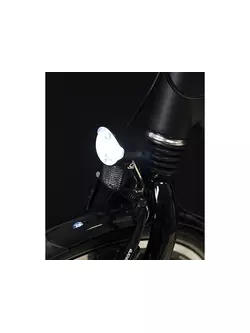 Lampă față de bicicletă SPANNINGA BRIO 15 lux/80 lumeni sub dynamo SNG-H634008