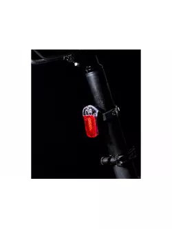 Lampă spate pentru biciclete SPANNINGA PYRO FLASH XB 20 lumeni + baterii SNG-999144