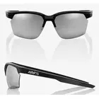 100% ochelari sportivi sportcoupe matte black HiPER silver mirror lens + clear lens STO-61020-019-76