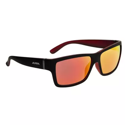 ALPINA ochelari sportivi kacey black matt-red A8523334