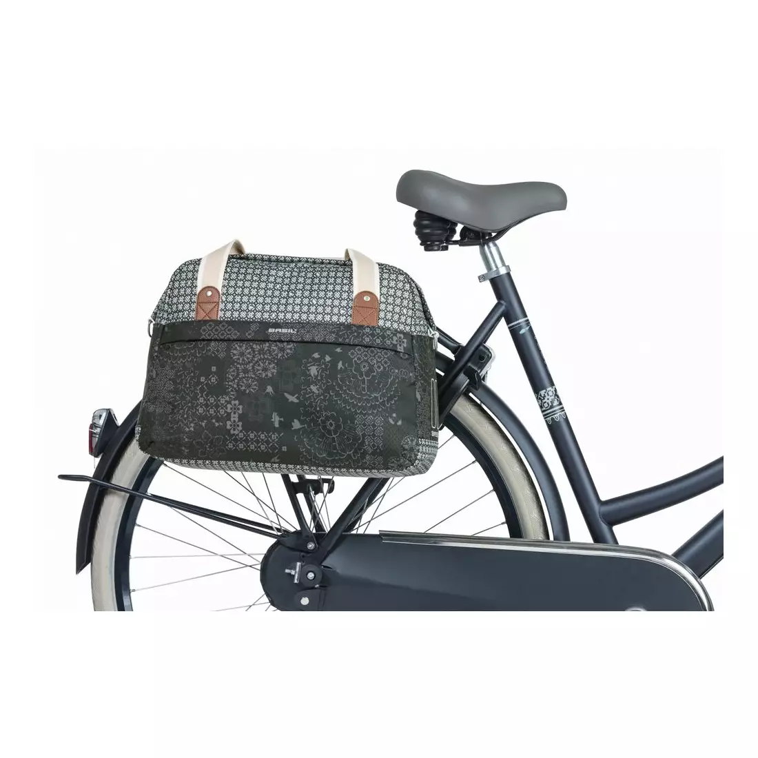 BASIL geantă de bicicletă spate unică boheme carry all bag 18L charcoal BAS-18009