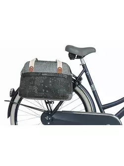 BASIL geantă de bicicletă spate unică boheme carry all bag 18L charcoal BAS-18009
