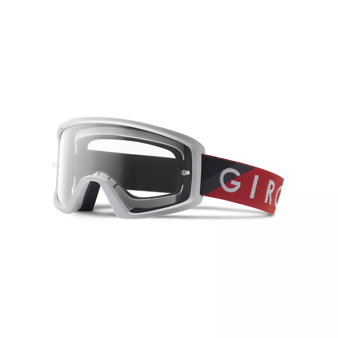 GIRO Ochelari de protecție pentru bicicletă blok mtb red grey (grey cobalt 10% S3 + clear 99% S0) atașament pentru skidders GR-7086550