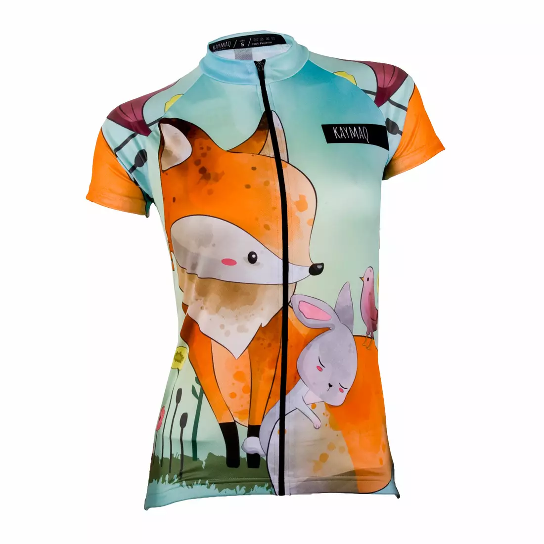 KAYMAQ W1-W04 tricou de ciclism pentru femei cu mâneci scurte