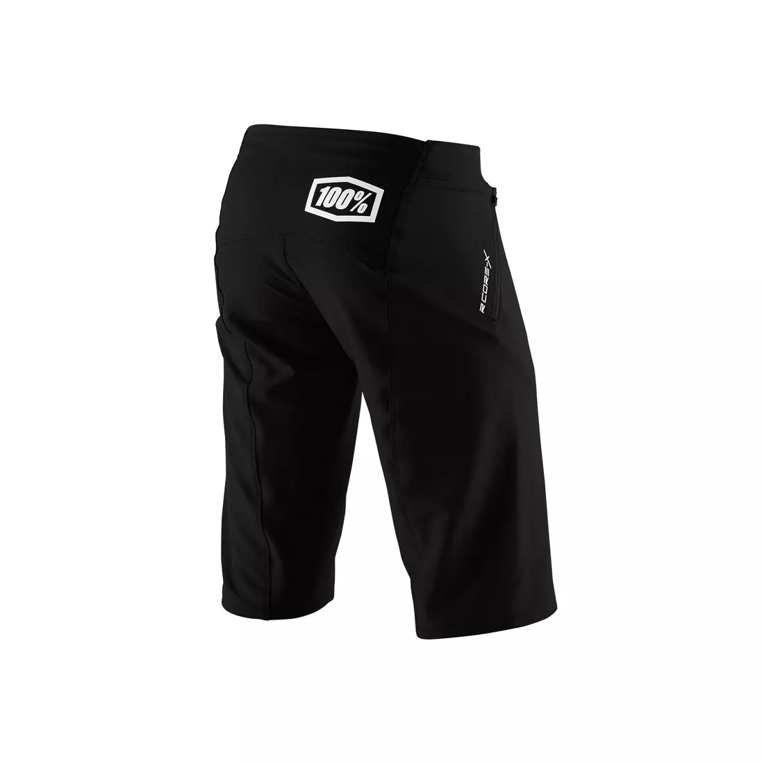100% Pantaloni scurți de bărbați pentru ciclism r-core x negru STO-42002-001-38