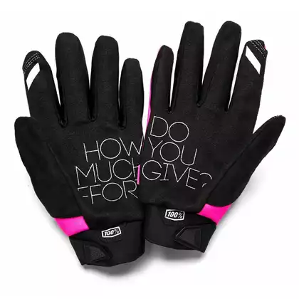 100% mănuși de ciclism pentru femei brisker cold weather, roz STO-11016-263-10