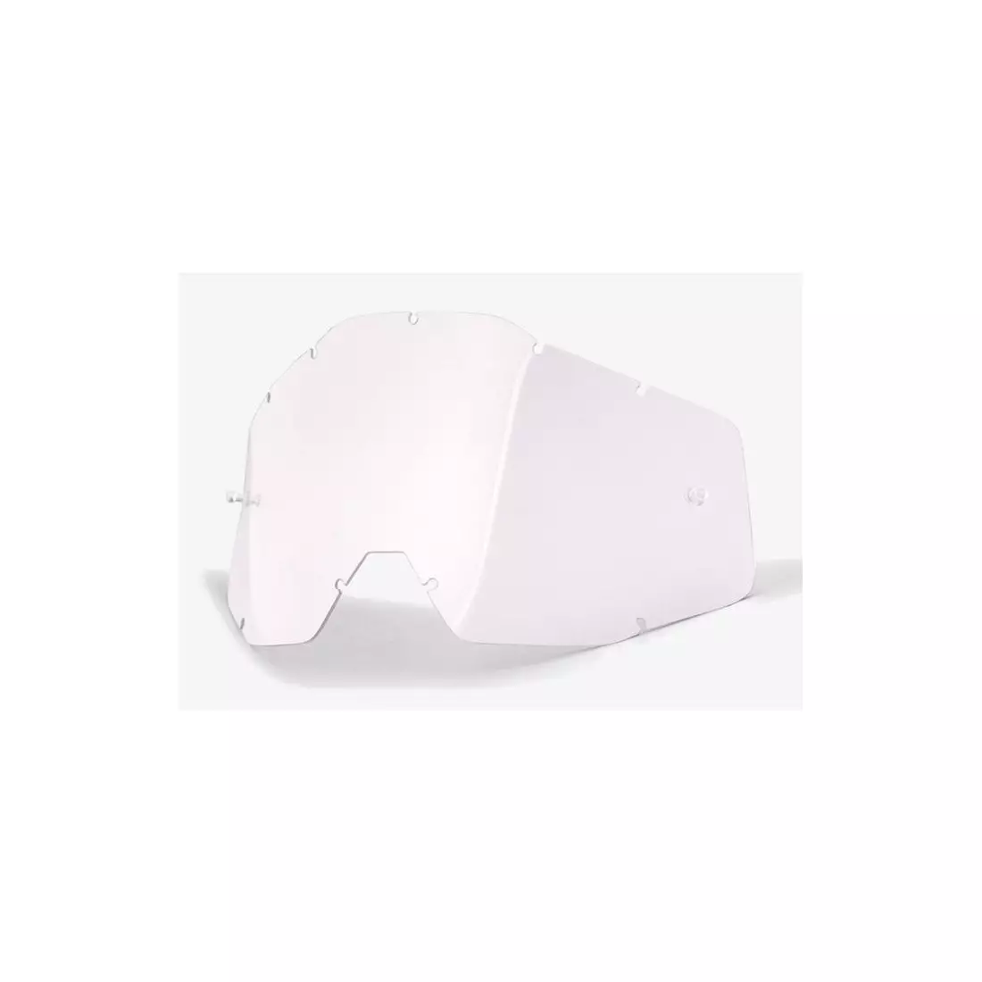 100% lentilă de ochelari racecraft/accuri/strata (sticlă transparentă Anti-Fog) STO-51001-010-02