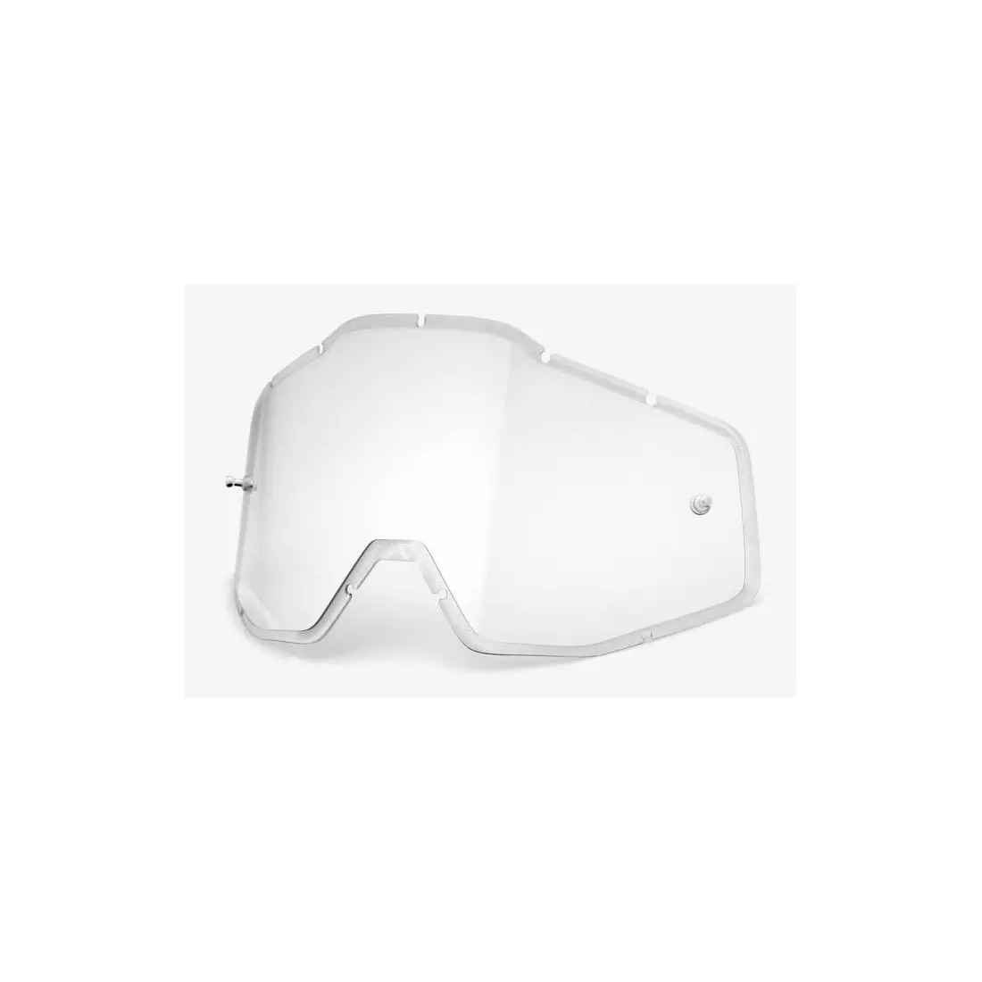 100% lentilă de ochelari racecraft/accuri/strata (sticlă transparentă HD double Anti-Fog) STO-51004-010-02