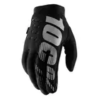100% mănuși de ciclism brisker cold weather negru STO-10016-057-12