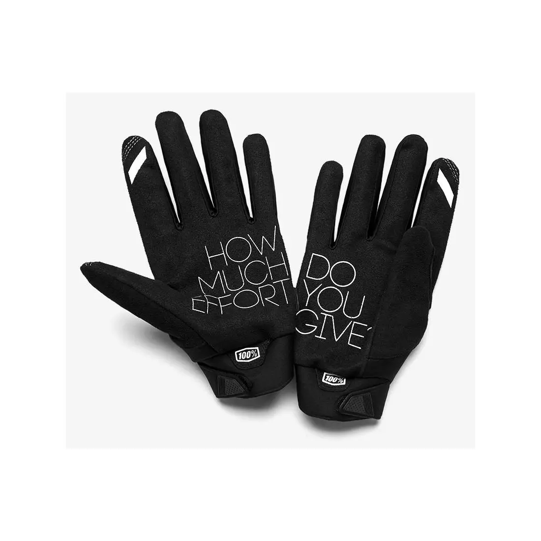 100% mănuși de ciclism brisker cold weather negru STO-10016-057-12