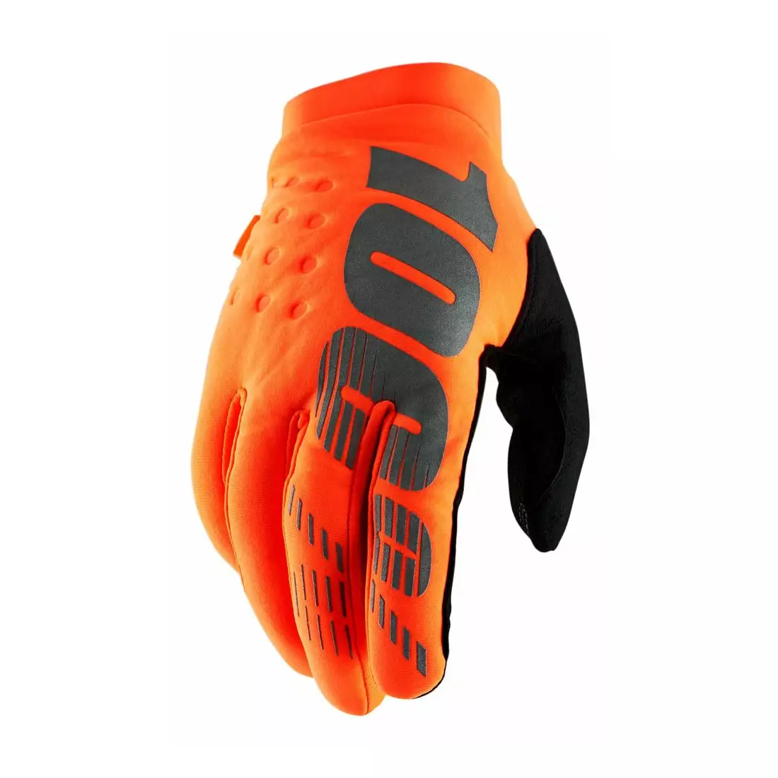 100% mănuși de ciclism brisker cold weather portocale STO-10016-260-12