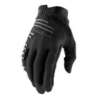 100% mănuși de ciclism r-core negru STO-10017-001-12