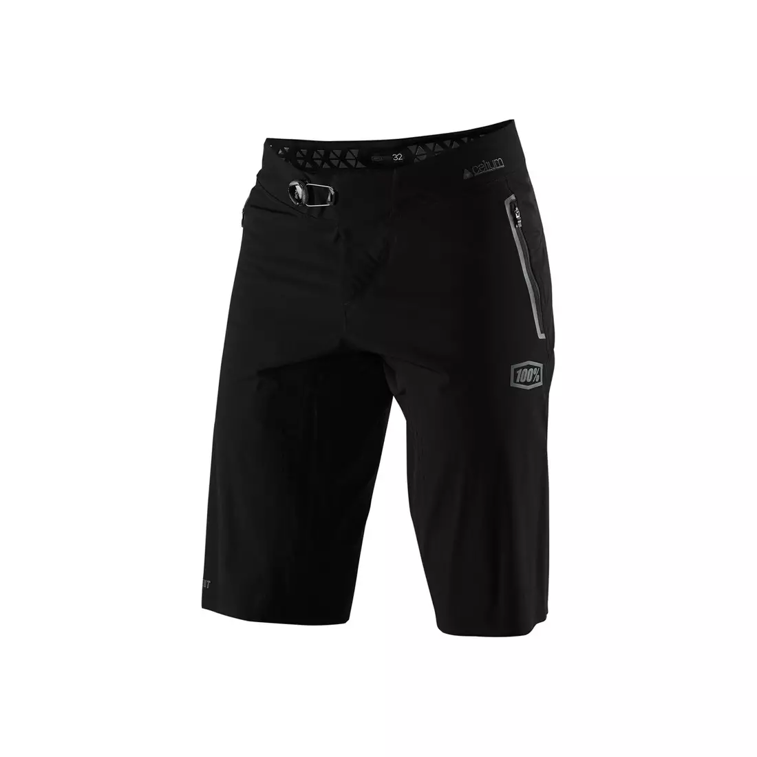 100% pantaloni scurți pentru bărbați celium negru STO-42210-001-38