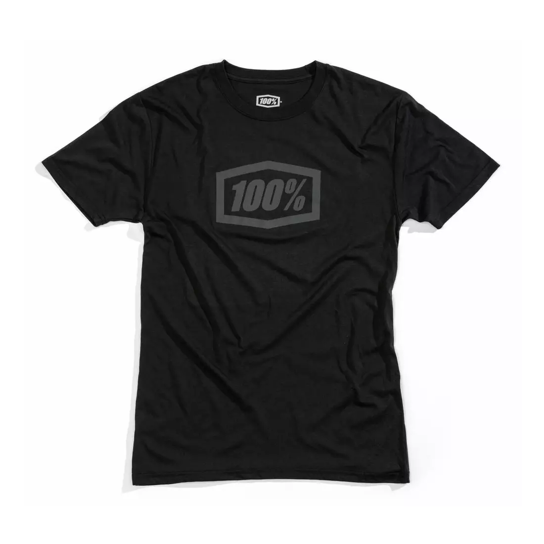 100% tricou bărbătesc cu mânecă scurtă essential tech black grey STO-35004-057-10