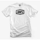 100% tricou bărbătesc cu mânecă scurtă essential white STO-32016-100-10