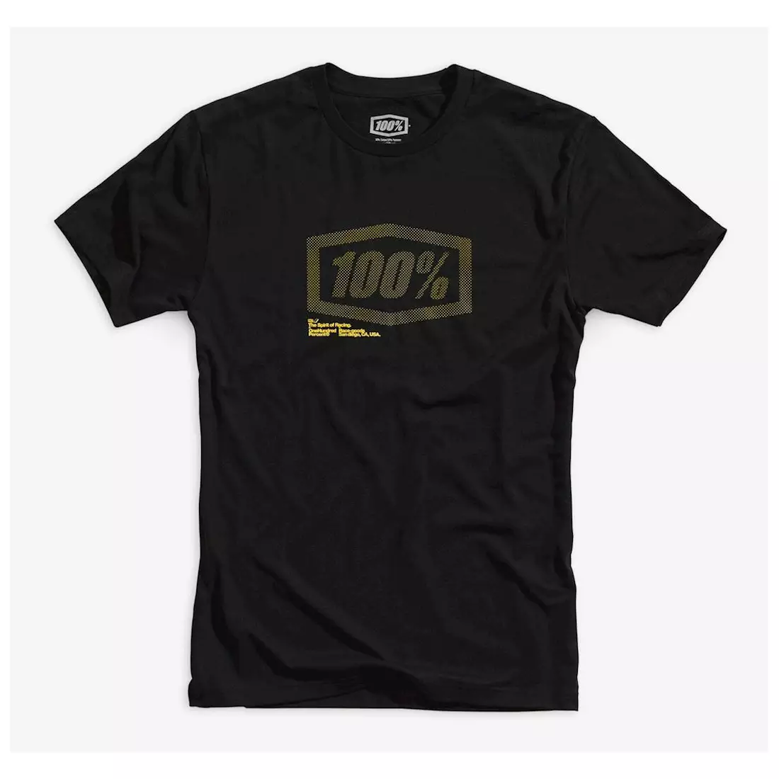 100% tricou bărbătesc cu mânecă scurtă occult black STO-32096-001-11