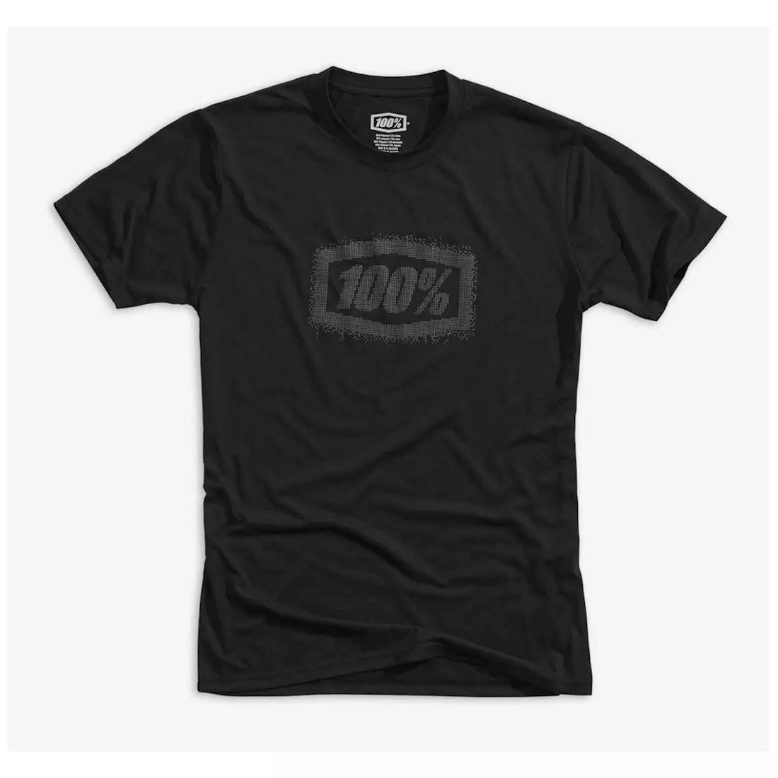 100% tricou bărbătesc cu mânecă scurtă positive tech tee black STO-35011-001-11