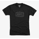 100% tricou bărbătesc cu mânecă scurtă positive tech tee black STO-35011-001-11