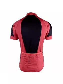 DEKO WHITE Tricou de ciclism, roșu-negru