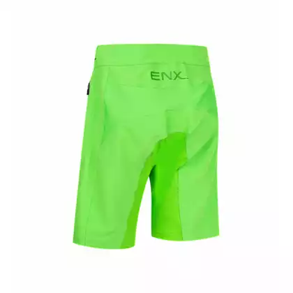 ENDURANCE LEICHHARDT pantaloni scurți pentru bărbați MTB/ bicicletă cu boxer, verde E181374