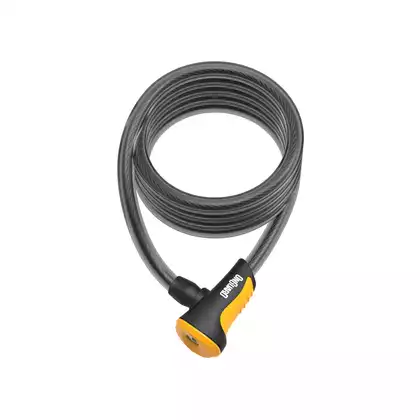 ONGUARD Închizător pentru bicicletă cord NEON 12mm 120cm + 2 x tastele cu cod portocaliu ONG-8163OR