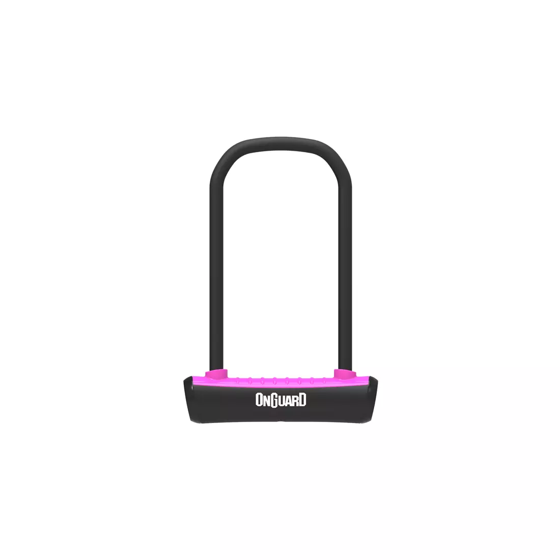 ONGUARD închizător pentru bicicletă neon u-lock 115mm 230mm + 2 x chei, roz ONG-8153PN