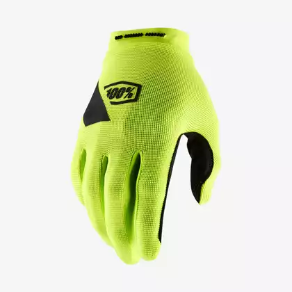 Rękawiczki 100% RIDECAMP Glove fluo yellow roz. L (długość dłoni 193-200 mm) (NEW) STO-10018-004-12