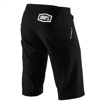 100% Pantaloni scurți de bărbați pentru ciclism r-core x negru STO-42002-001-38