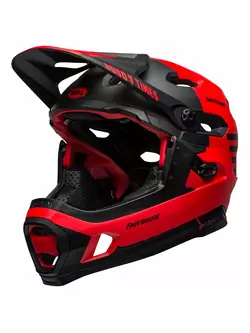 BELL SUPER DH MIPS SPHERICAL cască integrală pentru bicicletă, fasthouse matte gloss red black