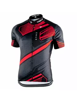 DEKO cămașă de bărbați cu mânecă scurtă pentru bicicletă, roșu MNK-001-09