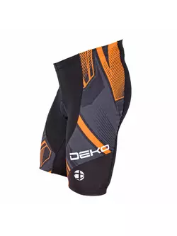 DEKO pantaloni scurți pentru bărbați GEL portocaliu DK-2020-005