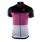 DEKO tricou de bărbați cu mânecă scurtă pentru ciclism, Burgundia MNK-002-03