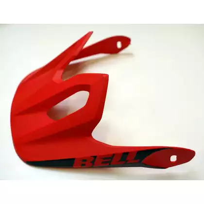 BELL vizieră pentru cască de bicicletă super dh crimson black BEL-7107082
