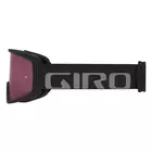 GIRO Ochelari de protecție pentru biciclete tazz mtb negru gri (sticlă colorată AMBER SCARLET trail + Lentile transparente 99% S0) GR-7097840