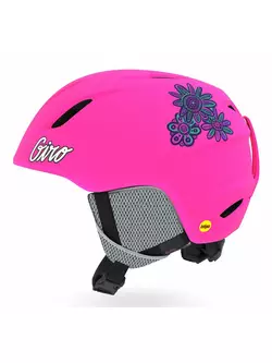 GIRO cască de schi / snowboard de iarnă pentru copii launch mips matte bright pink GR-7104876