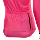 KAYMAQ BDK002 bluză de ciclism pentru femei, roz
