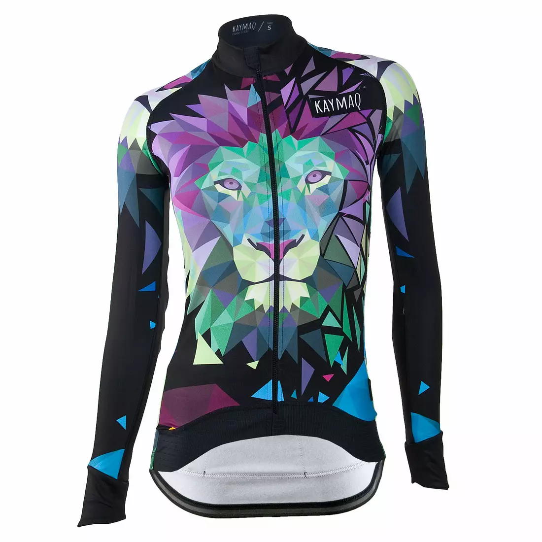 KAYMAQ POLYGONAL LION tricou de ciclism feminin