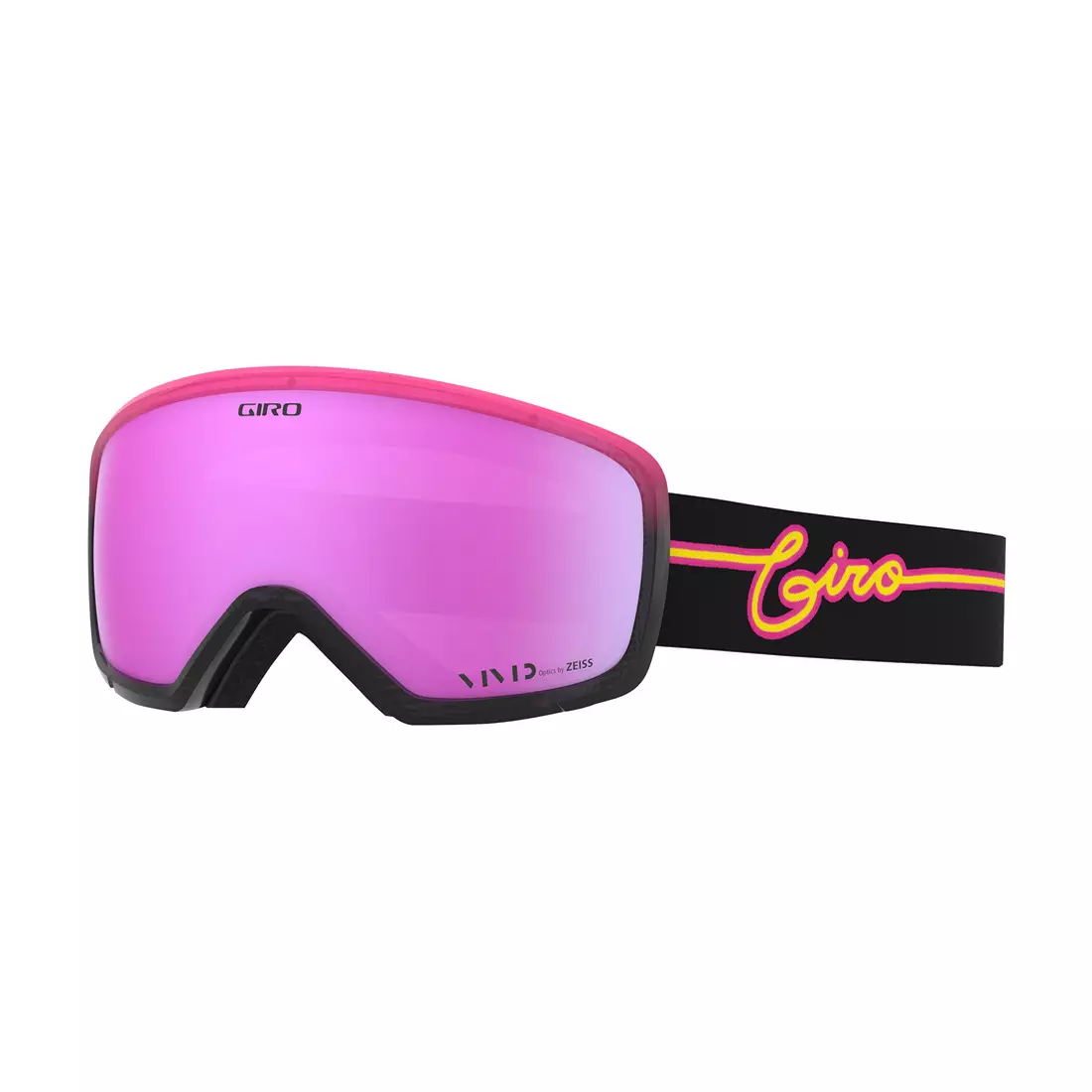 Ochelari de protecție pentru schi/snowboard de iarnă GIRO pentru femei millie pink neon lights (VIVID PINK 32% S2) GR-7119832