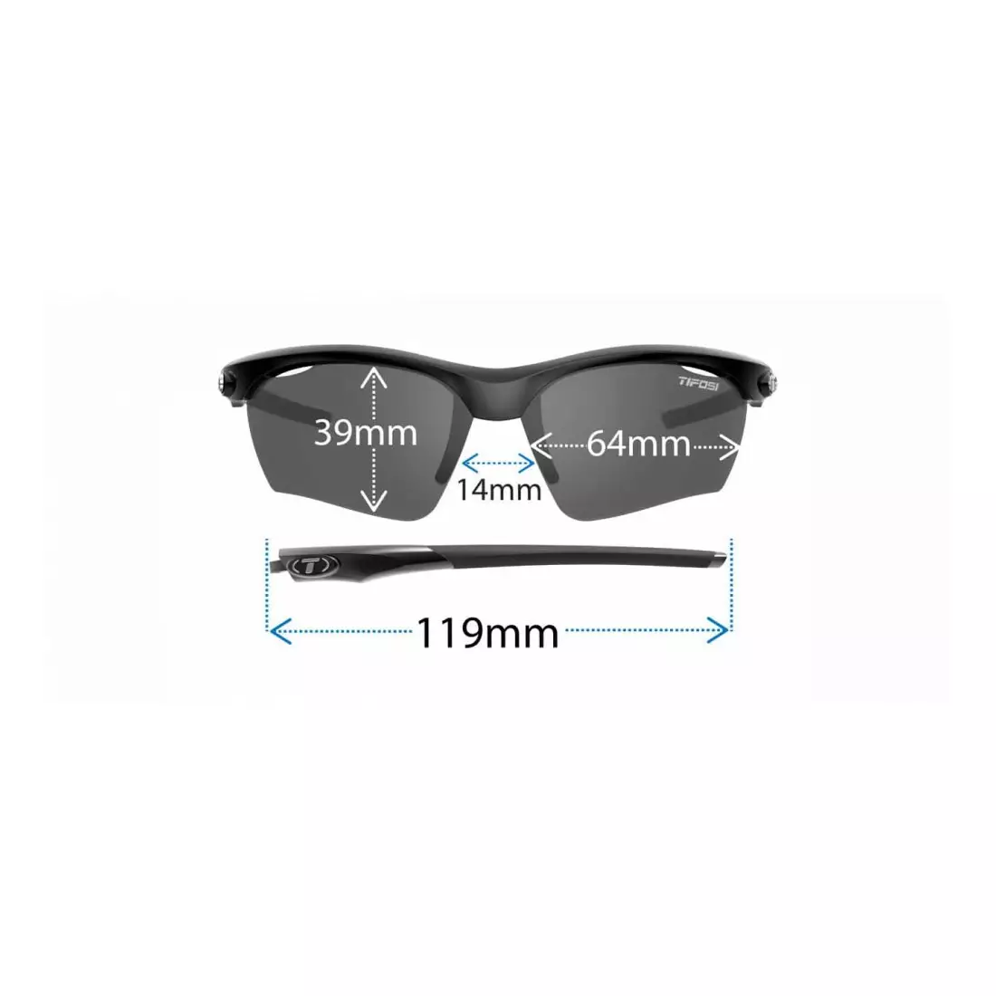 TIFOSI ochelari sport cu lentile înlocuibile vero clarion skycloud (Clarion Blue, AC Red, Clear) TFI-1470107722