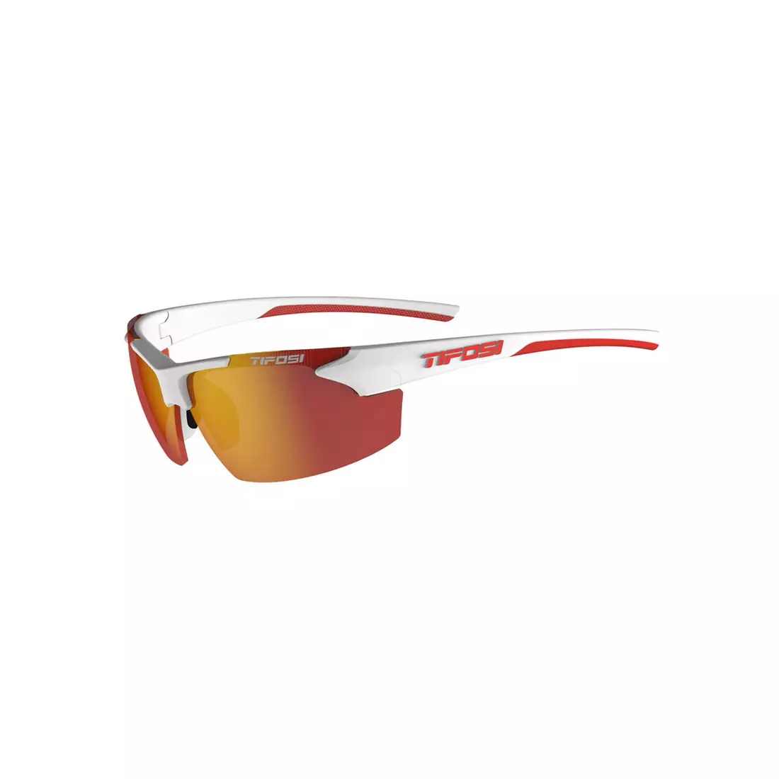 TIFOSI ochelari sportivi track white/red (Smoke Red 15,4%) TFI-1550401878