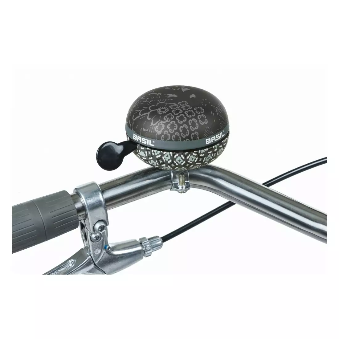 BASIL clopot de bicicletă boheme 80mm charcoal B-50524