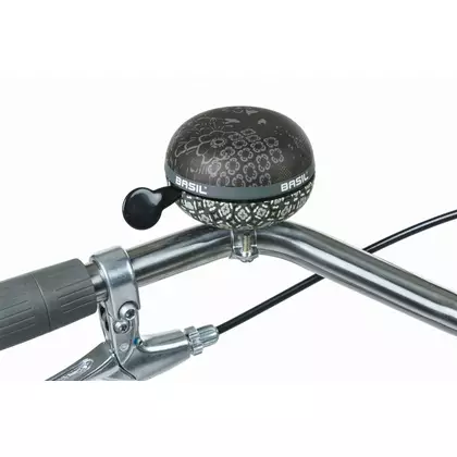 BASIL clopot de bicicletă boheme 80mm charcoal B-50524
