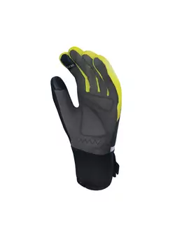 CHIBA PHANTOM mănuși de ciclism de iarnă black/fluo 3150520