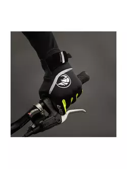 CHIBA PHANTOM mănuși de ciclism de iarnă black/fluo 3150520